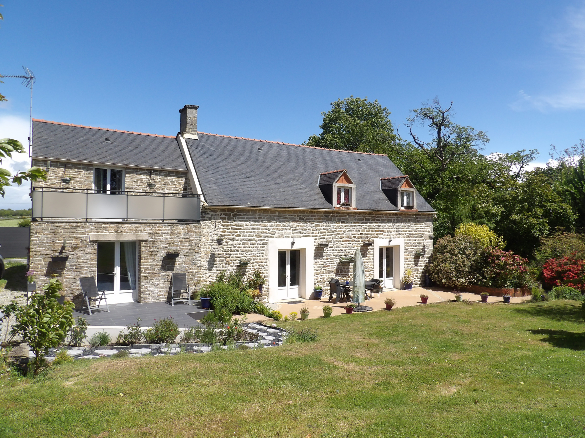 St Nolff, maison type longère  